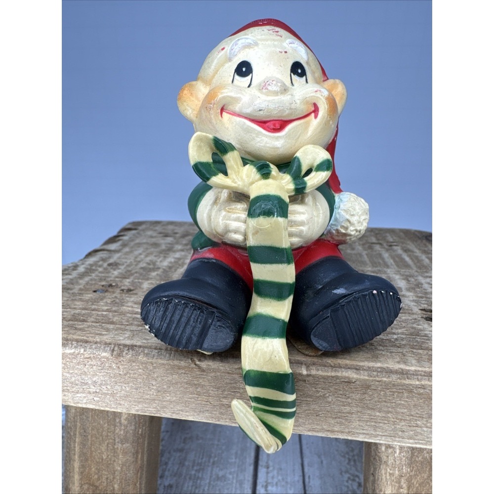 RALPH ELF Stocking Holder (1986-ish Nationwide NFR) Vintage Black Boots See Pics